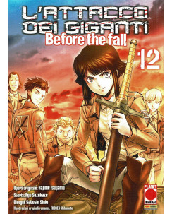 L'Attacco dei Giganti Before The Fall n.12 di Hajime Isayama (Manga) PlanetManga