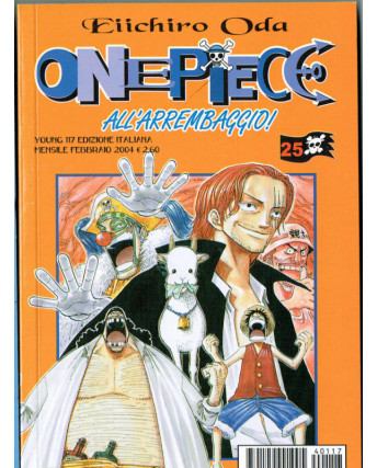 One Piece n.25 di Oda ed. Star Comics USATO