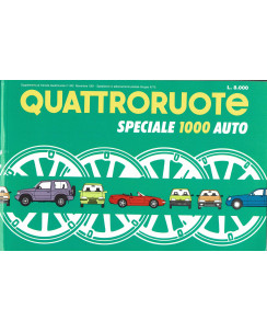 Quattroruote speciale 1000 auto suppl. n. 433 ed. Domus A20