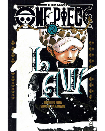 One Piece LAW ROMANZO con gadget segnalibro poster di E. Oda NUOVO ed. Star