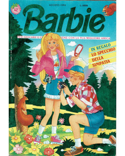 Barbie n. 42 agosto 1994 INSERTO ADESIVI ed. Mondadori