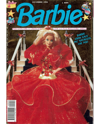 Barbie n. 46 dicembre 1994 INSERTO ADESIVI ed. Mondadori