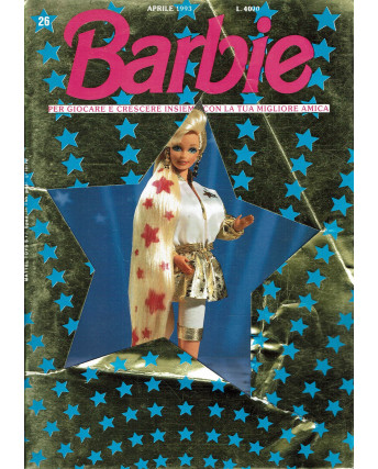 Barbie n. 26 aprile 1993 INSERTO ed. Mondadori