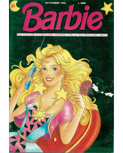 Barbie n. 31 settembre 1993 INSERTO ADESIVI ed. Mondadori