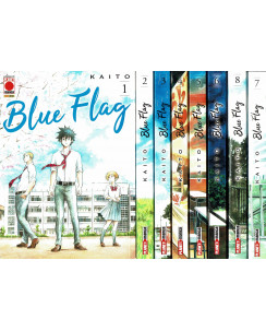 Blue Flag 1/8 serie COMPLETA di Kaito ed.Panini NUOVO SC02