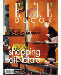 Elle Decor dicembre 2000 ospitri di Giorgio Armani FF00