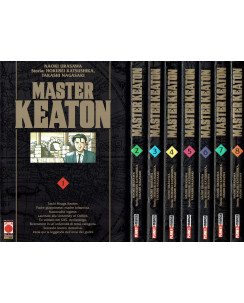 Master Keaton  1/8 seq. COMPLETA RISTAMPA  di Naoki Urasawa ed. Panini SC02