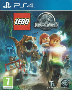 Videogioco Playstation 4 Lego jurassic world PS4 ITa 7+libretto usato