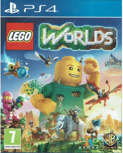 Videogioco Playstation 4 Lego Worlds PS4 7+ WBgames ITA usato