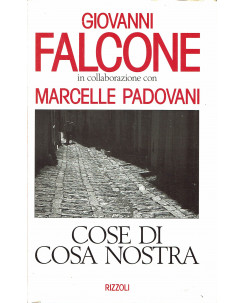 Giovanni Falcone, M. Padovani: Cose di Cosa Nostra ed. Rizzoli A44