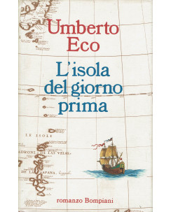 Umberto Eco : l'isola del giorno prima ed. Bompiani A51