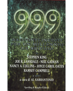 King Gaiman Oates Lansdale : 999 racconti inediti brivido ed. Sperling A51