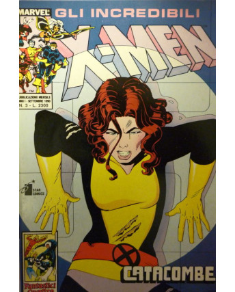 Gli Incredibili X Men n.  3 catacombe di Claremont ed. Star Comics