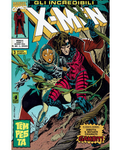 Gli incredibili X Men n. 44 prima apparizione Gambit! ed. Star Comics