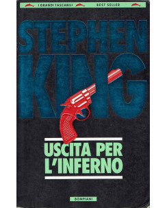 Stephen King : uscita per l'inferno ed. Bompiani tascabili A02