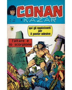 Conan e Kazar n.26 l'altare e lo scorpione di Buscema ed. Corno
