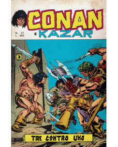 Conan e Kazar n.27 tre contro uno di Buscema ed. Corno