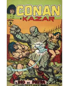 Conan e Kazar n.10 il Dio di pietra di Buscema ed. Corno SU37