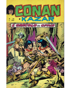 Conan e Kazar n.28 l'oracolo di Ophir di Buscema ed. Corno SU37