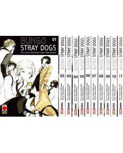 Bungo Stray Dogs 1/11 seq. COMPLETA di Harukawa ristampa ed. Panini NUOVO SC01