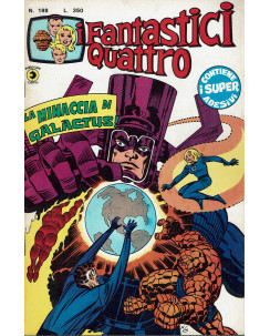 I Fantastici Quattro n. 188 la minaccia di Galactus! di Kirby ed. Corno