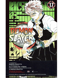 Demon Slayer 17 Kimetsu no Yaiba di K.Gotouge  FASCETTA ed. Star C. NUOVO