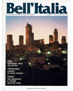 Bell'Italia   1 1986 Isole Borghi Castel Toblino ed. Mondadori  FF13