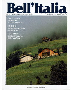 Bell'Italia  18 1987 Val Longiaru Villa Lante ed. Mondadori  FF13