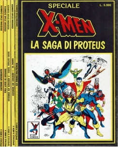 X Men speciali Star 1/6 COMPLETA di Claremont ed. Star Comics SU18
