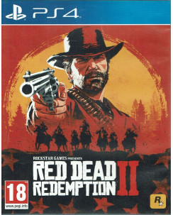 Videogioco Playstation 4 Red Dead Redemption 2 II PS4 UK USATO 18+