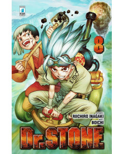 Dr. Stone  8 di R. Inagaki e Boichi ed. Star Comics NUOVO