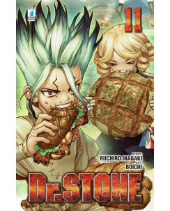 Dr. Stone 11 di R. Inagaki e Boichi ed. Star Comics NUOVO
