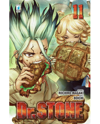 Dr. Stone 11 di R. Inagaki e Boichi ed. Star Comics NUOVO