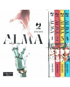 Alma 1/4 serie COMPLETA Collection box di Shinji Mito ed. JPop NUOVO