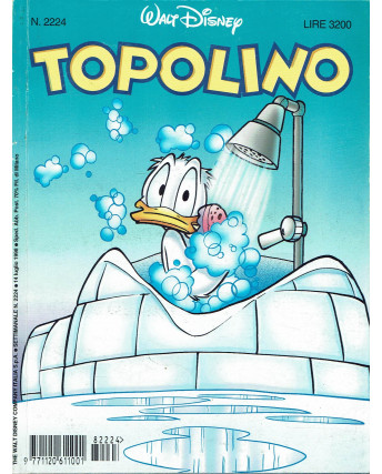 Topolino n.2224 ed. Walt Disney