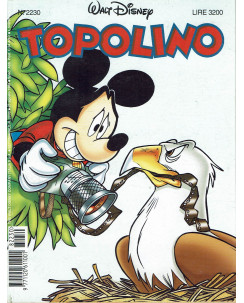 Topolino n.2230 ed. Walt Disney