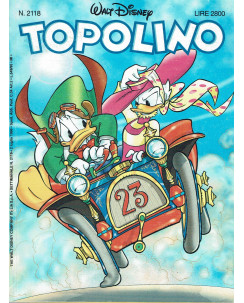 Topolino n.2118 ed. Walt Disney