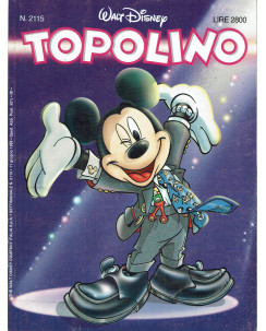 Topolino n.2115 ed. Walt Disney