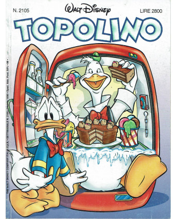 Topolino n.2105 ed. Walt Disney