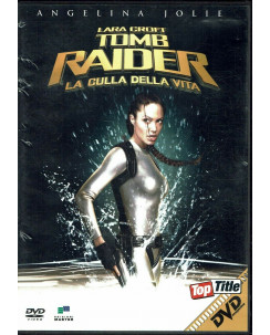 DVD LARA CROFT  TOMB RIDER (2001) Angelina Jolie Top Title ITA USATO