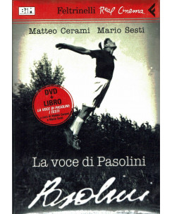 LA VOCE DI PASOLINI DVD + LIBRO Matteo Cerami Mario Sesti 2006 NUOVO