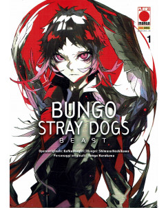 Bungo Stray Dogs BEAST   1 di Asagiri Harukawa ed.Panini NUOVO