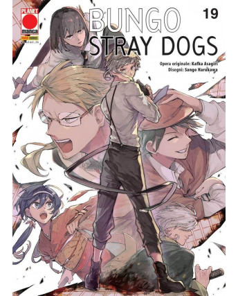 Bungo Stray Dogs n.19 di Asagiri Harukawa RISTAMPA ed. Panini NUOVO