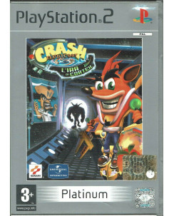 Videogioco Playstation 2 Crash Bandicoot ira Cortex PAL ITA libretto 3+ PLATINUM