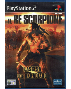 Videogioco Playstation 2 IL RE SCORPIONE L'ASCESA DELL'AKKADIANO 11+ libretto