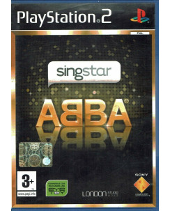 Videogioco Playstation 2 SINGSTAR ABBA 3+ libretto ITA PS2