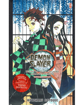 Demon Slayer Kimetsu no Yaiba di K. Gotouge FANBOOK poster ed.Star Comics FU28
