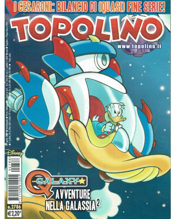 Topolino n.2786 Walt Disney ed. Mondadori