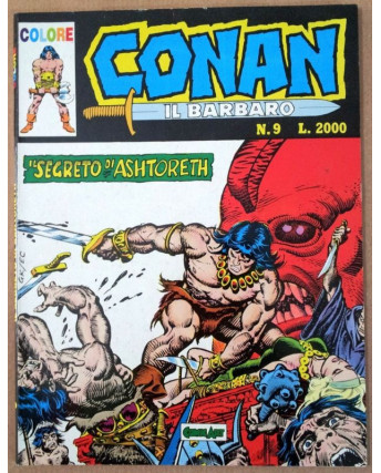 Conan il Barbaro Colore n. 9 * Ed. Comic Art