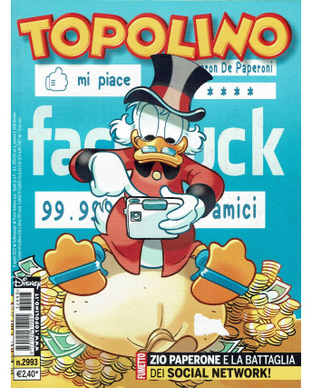 Topolino n.2993 Walt Disney ed. Mondadori